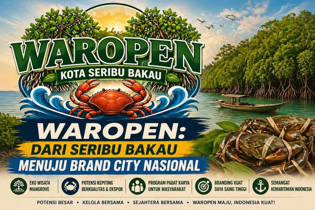 WAROPEN: "DARI SERIBU BAKAU MENUJU BRAND CITY NASIONAL" 1000958623